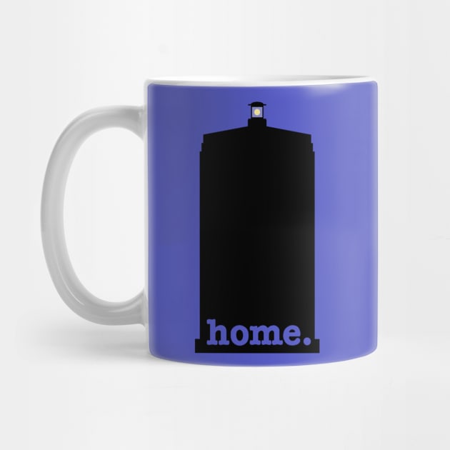 Home (Police Box Version 1) by fashionsforfans